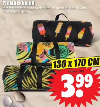 Dirk Picknickkleed aanbieding