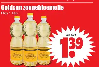 Dirk Goldsun zonnebloemolie aanbieding