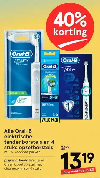 Etos Alle Oral-B elektrische tandenborstels aanbieding