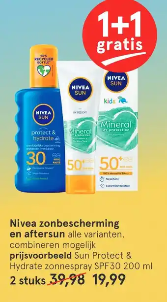 Etos Nivea zonbescherming aanbieding