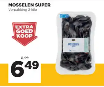 Jumbo Mosselen super 2 kilo aanbieding