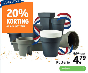 GAMMA Potterie aanbieding