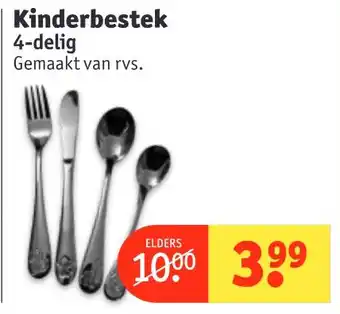 Kruidvat Kinderbestek aanbieding