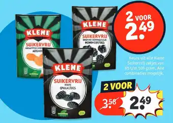 Kruidvat Klene aanbieding