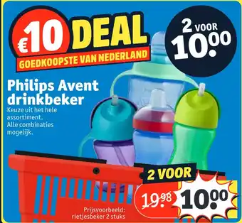 Kruidvat Philips Avent drinkbeker aanbieding