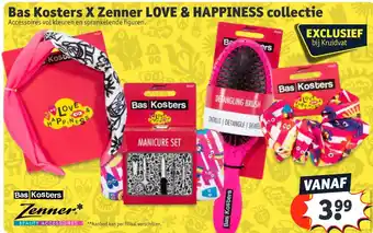 Kruidvat Bas Kosters X Zenner LOVE & HAPPINESS collectie aanbieding