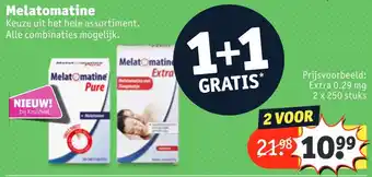 Kruidvat Melatomatine aanbieding