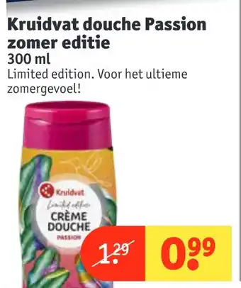 Kruidvat Kruidvat douche Passion zomer editie aanbieding