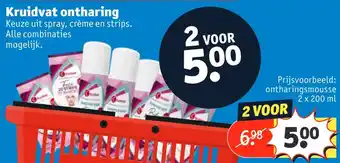 Kruidvat Kruidvat ontharing aanbieding