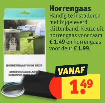 Kruidvat Horrengaas aanbieding