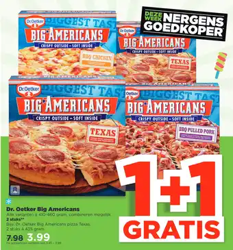 PLUS Dr. Oetker Big Americans aanbieding