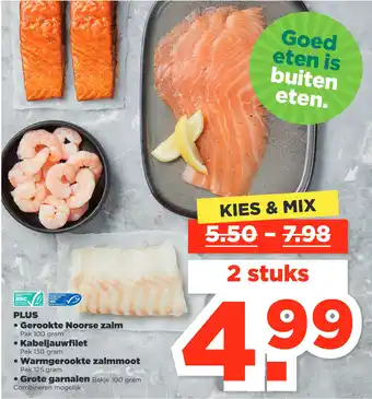 PLUS Kies & Mix Vis aanbieding