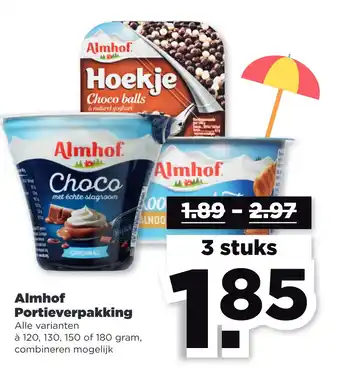 PLUS Almhof Portieverpakking aanbieding