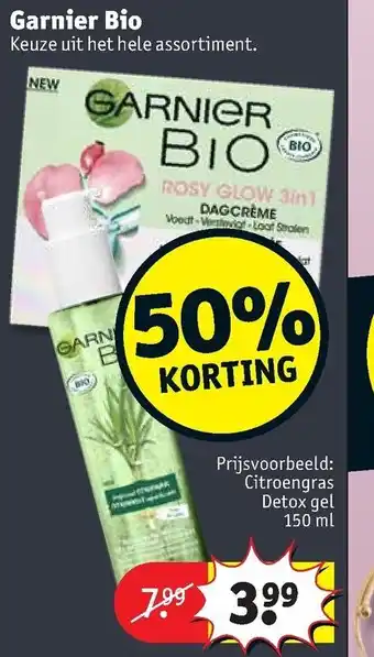 Kruidvat Garnier Bio aanbieding