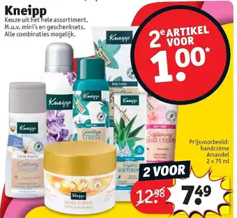 Kruidvat Kneipp 2st aanbieding