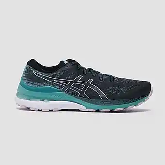 Perry Sport Asics gel-kayano 28 hardloopschoenen zwart/groen dames aanbieding