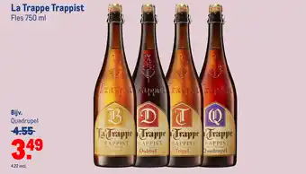 Makro La trappe trappist 750ml aanbieding