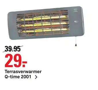 Karwei Terrasverwarmer q-time 2001 aanbieding