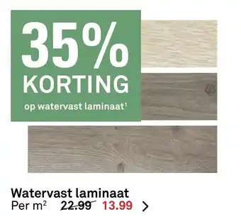 Karwei Watervest laminaat aanbieding