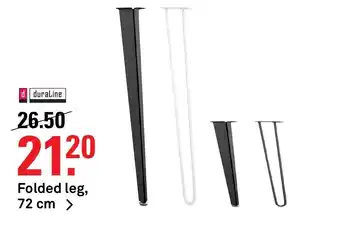 Karwei Folded leg 72 cm aanbieding