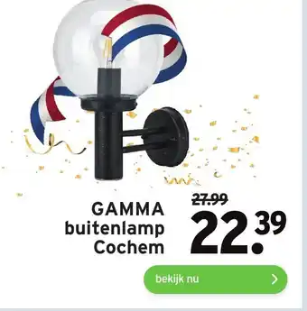 GAMMA Buitenlamp cochem aanbieding