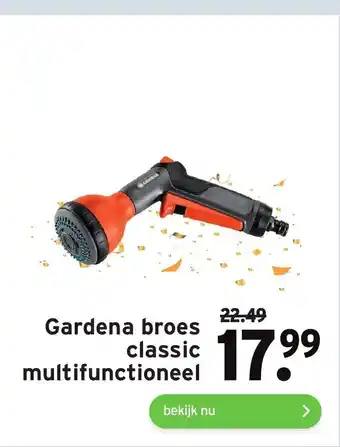 GAMMA Gardena broes classic multifunctioneel aanbieding