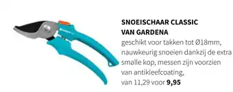 Nijhof Snoeischaar classic van gardena aanbieding