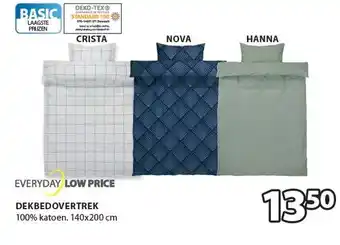 Jysk Dekbedovertrek aanbieding