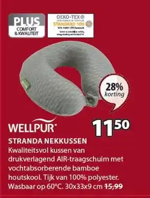 Jysk Stranda nekkussen aanbieding