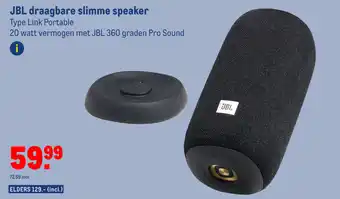 Makro Jbl draagbare slimme speaker Link Portable aanbieding