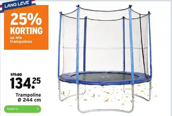 GAMMA Trampoline 244 cm aanbieding