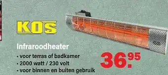 Van Cranenbroek Infraroodheater aanbieding