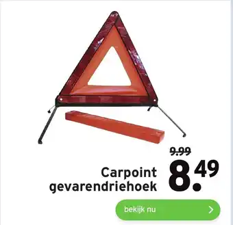 GAMMA Carpoint gevarendriehoek aanbieding