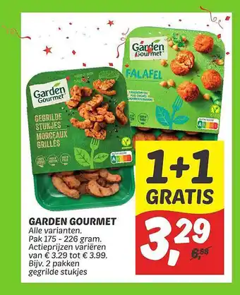 Dekamarkt Garden gourmet 1+1 gratis aanbieding