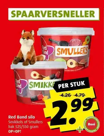 Boni Red band silo aanbieding