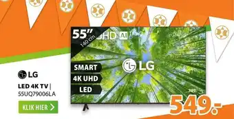 Expert Lg led 4k tv | 55uq79006la aanbieding