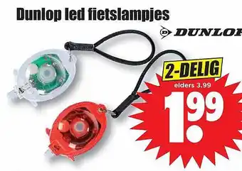 Dirk Dunlop led fietslampjes aanbieding