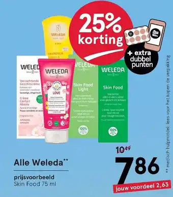 Etos Alle weleda 75ml aanbieding