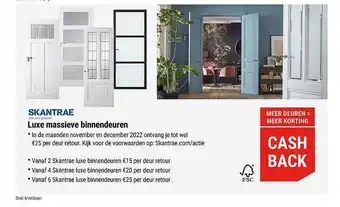 Pontmeyer Skantrae luxe massieve binnendeuren aanbieding