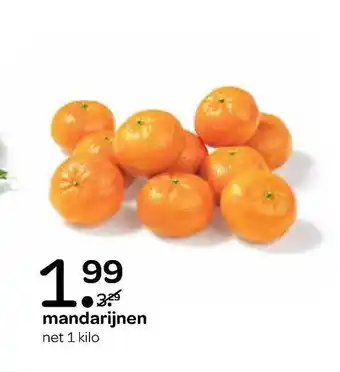 Spar Mandarijnen aanbieding