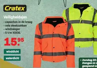 Van Cranenbroek Cratex veiligheidsjas aanbieding