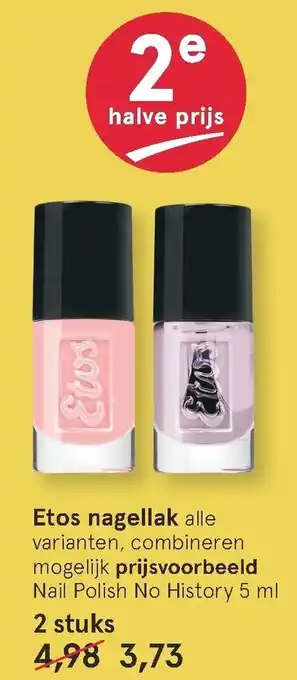 Etos Nagellak 5ml aanbieding