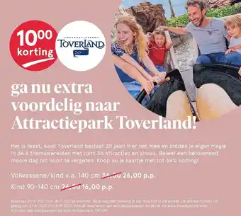 Etos Ga nu extra voordelig naar attractiepark toverland aanbieding