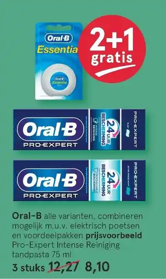 Etos Oral-b 75ml aanbieding