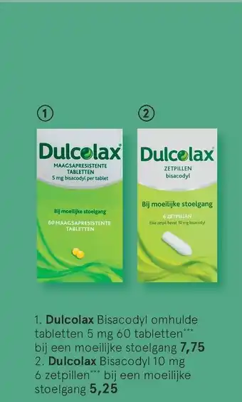 Etos Dulcolax 5mg 50 tabletten aanbieding