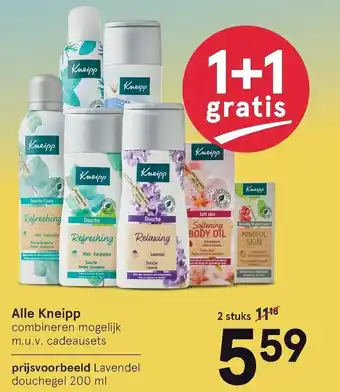 Etos Alle kneipp 200ml aanbieding