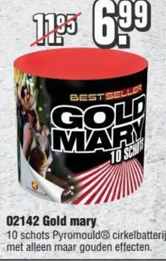 XL vuurwerk 02142 gold mary aanbieding