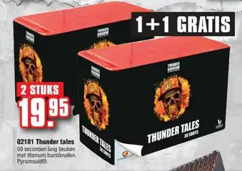 XL vuurwerk 02181 thunder tales aanbieding