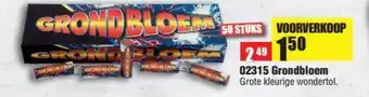 XL vuurwerk 02315 grondbloem aanbieding