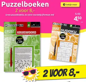 Boekenvoordeel Puzzelboeken aanbieding